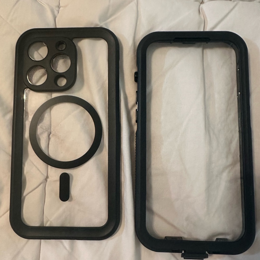 Body glove Black iPhone 14 Pro Case with Clear Back